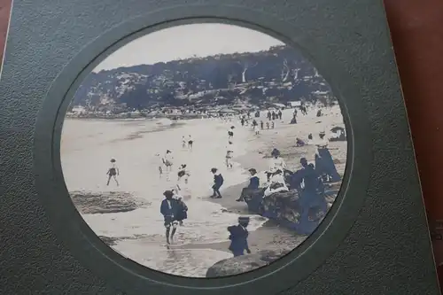 tolles altes großes Foto Bondi Beach ? Sydney Australien - 1902