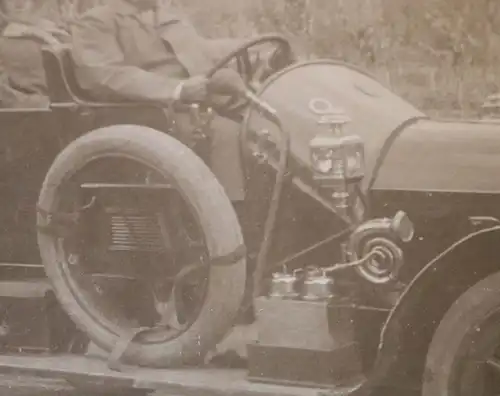 tolles altes Foto auf Pappe - toller Oldtimer - Marke ??? 1910-20 ??