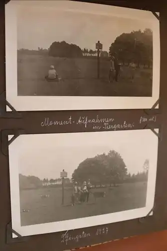 tolles altes Album 70 Fotos - Familie - Hannover, Steinhuder Meer usw. 20er Jahr