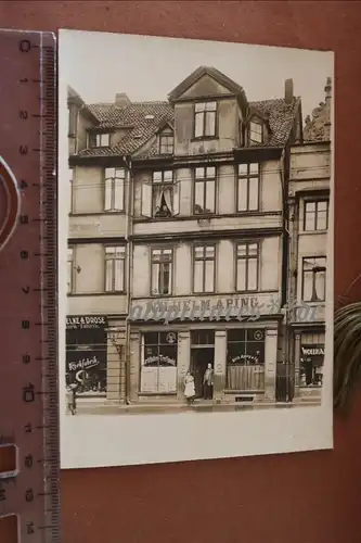 tolles altes Foto - Haus Geschäft  Wilhelm Aping Bad Nauheim ???