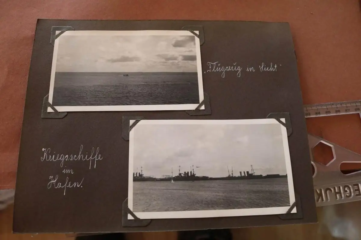 24 tolle alte Fotos  Wilhelmshaven 1927  Wasserflugzeug, Hafen, Werft usw 10