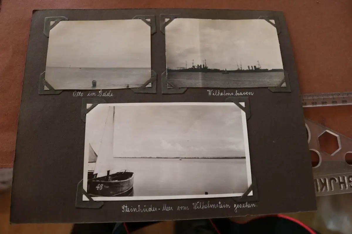 24 tolle alte Fotos  Wilhelmshaven 1927  Wasserflugzeug, Hafen, Werft usw 6