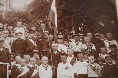 tolles altes großes Foto Jugend Turnverein ?? Knabenschule ? Schüler ? 1900-1920
