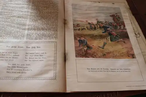 zwei alte Hefte - Illustrierte Kriegs-Chronik des Daheim - 98 und 100 