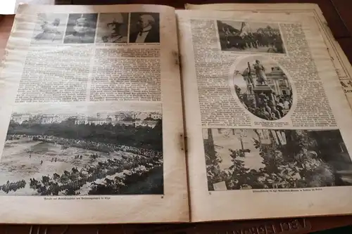 zwei alte Hefte - Illustrierte Kriegs-Chronik des Daheim - 98 und 100 