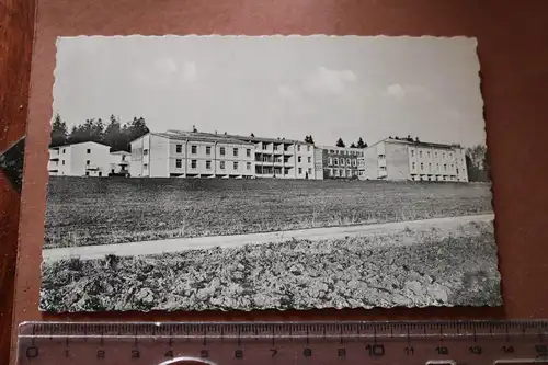 tolle alte Karte - Bad Steben  Sanatorium Frankenwarte 60-70er Jahre ?