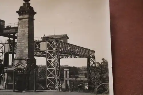 tolles altes Foto - Schiffshebewerk Henrichenburg - 1930