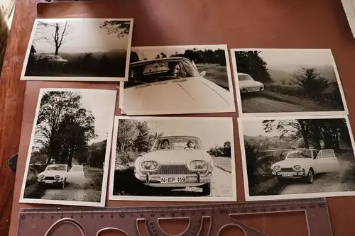 fünf tolle alte Fotos Oldtimer Ford 17 M P3 -  60er Jahre