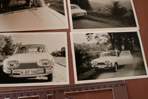 fünf tolle alte Fotos Oldtimer Ford 17 M P3 -  60er Jahre