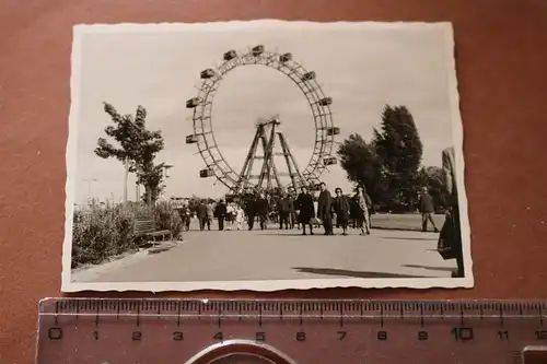 tolles altes Foto - Riesenrad - Wien ??? 1963