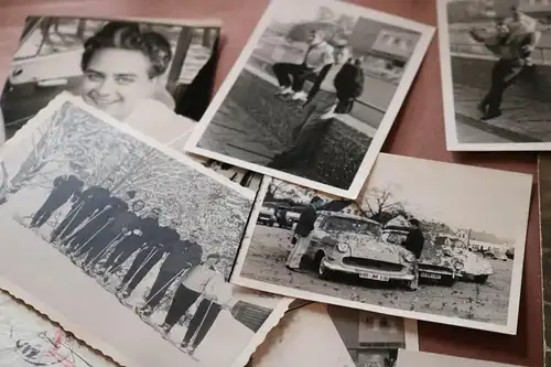 13 alte Fotos - vers. Jahrgänge 