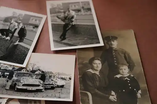 13 alte Fotos - vers. Jahrgänge 