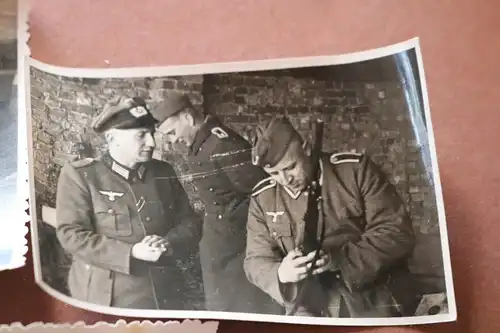 sieben alte Fotos eines Soldaten , Frankreich ???