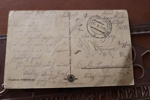 tolle alte Karte - Piotrkow Tryb. Kosciol Serca Jezusowego Łódź Feldpost 1939 