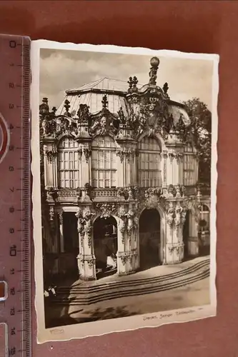 tolle alte Karte - Dresden Zwinger Wallpavillion - 1940