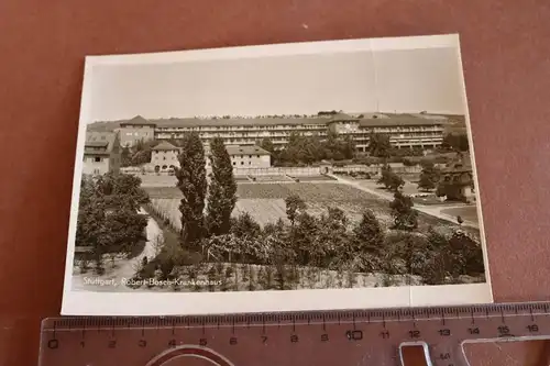tolle alte Karte - Stuttgart Robert Bosch Krankenhaus  - 30-50er Jahre ?