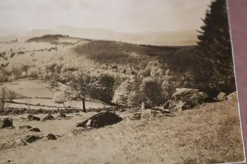 tolle alte Karte - Die schöne Rhön   50er Jahre