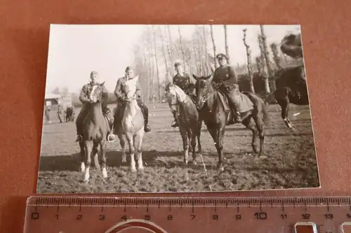 tolles altes Foto - Soldaten auf Pferde - Kavallerie ?? Repro !!!!!