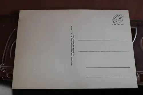 tolle alte Karte - Ansichten Nordseeinsel Helgoland  50-60er Jahre 