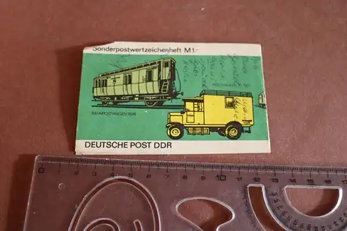 altes Sonderpostwertzeichenheft M1,- - DDR  1988