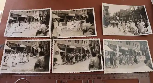 sechs tolle alte Fotos - Mädels, Frauen, Turnerbund  20-30er Jahre 