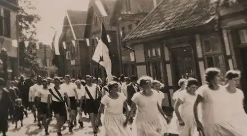 sechs tolle alte Fotos - Mädels, Frauen, Turnerbund  20-30er Jahre 