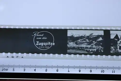 tolle alte Bilderrolle - Rund um die Zugspitze C.P.C. Film  24 Bilder