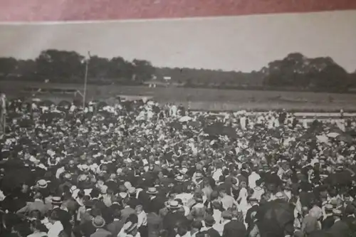 tolles altes Foto - Sportfest - Sportler - Ort ??? 1910-20 ?