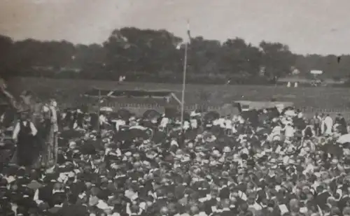 tolles altes Foto - Sportfest - Sportler - Ort ??? 1910-20 ?