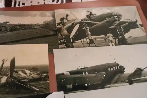 25 tolle alte Fotos Flugzeuge , U-Boote, Ju52, usw.  Repro !!!!!!