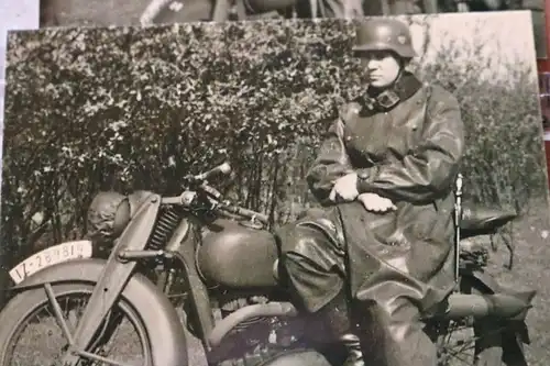 neun tolle alte Fotos Krads, Motorräder, Soldaten   Repro !!!!!!