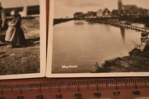 acht tolle alte Souvenierfotos Marken Niederlande - 30er Jahre ?