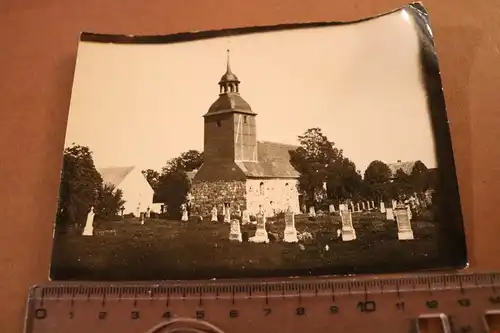tolles altes Foto einer mir unbekannten Kirche, Kapelle - 1900-1920 ?