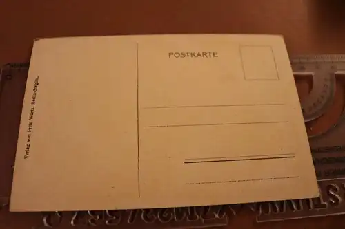 tolle alte Karte - Mitau  Rathaus und Trinitatiskirche 