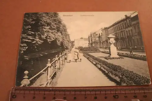 tolle alte Karte - Düsseldorf  Goltsteinstraße 1914