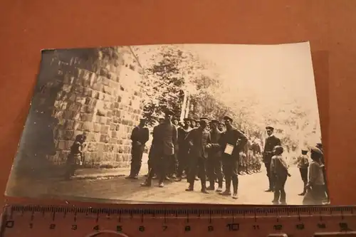 altes Foto - Gruppe Soldaten  Matrosen  - Upladen - 