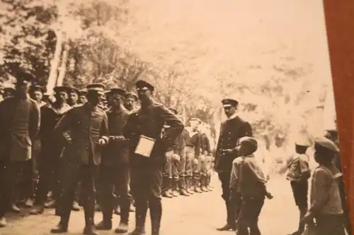 altes Foto - Gruppe Soldaten  Matrosen  - Upladen - 