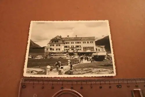 tolles altes Foto - Hotel Maloja - Kulm - Paßhöhe 60er Jahre ?