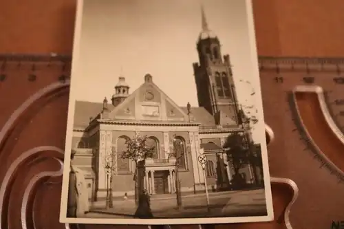 tolles altes Foto - Krefeld Kirche St. Dionysius  30-50er Jahre ?