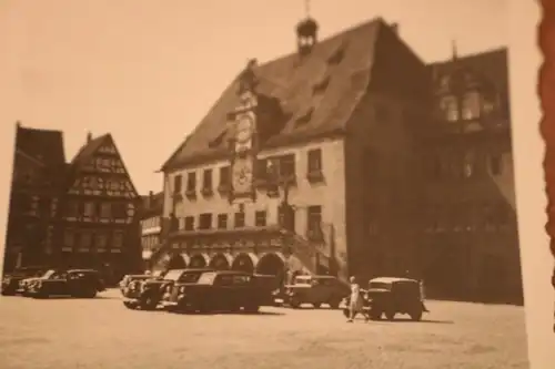 tolles altes Foto - Heilbronn Neckar Rathaus - 20-30er Jahre 