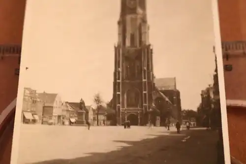 tolles altes Foto - Delft Neue  Kirche  30-50er Jahre ?