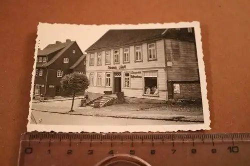 tolles altes Foto - Drogerie Reformhaus Friedrich Löloff  Ort ???