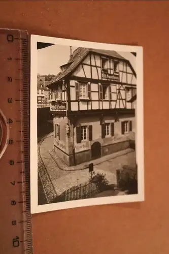 tolles altes Foto - Bad Kreuznach Dr.-Faust-Haus 30-40er Jahre ???