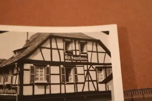 tolles altes Foto - Bad Kreuznach Dr.-Faust-Haus 30-40er Jahre ???