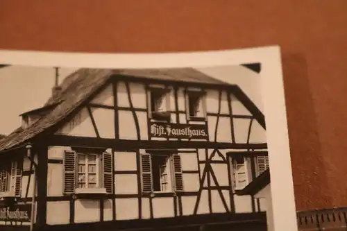 tolles altes Foto - Bad Kreuznach Dr.-Faust-Haus 30-40er Jahre ???