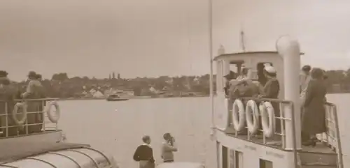 tolles altes Negativ - Autofähre - Ort ?? Oldtimer - 50-60er Jahre 