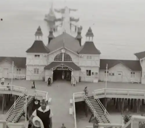 tolles altes Negativ - Strandbad Sellin - Gebäude - 50-60er Jahre 
