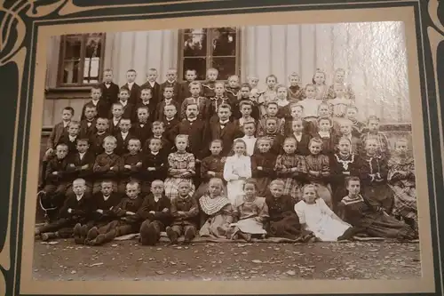 zwei tolle alte Fotos Schulklassen, Konfirmation 1904 u 1910 - Ort ???