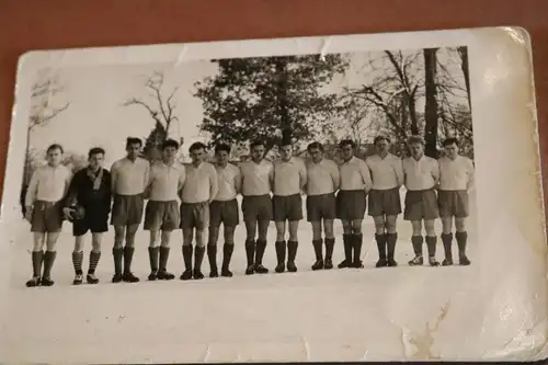 fünf tolle alte Fotos - Fußball-Verein ASG Vorwärts Potsdam - 1956