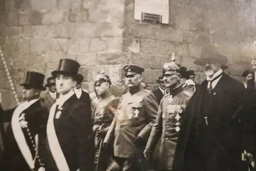 tolles altes  Foto - verschiedene Generäle ??  Parade ??